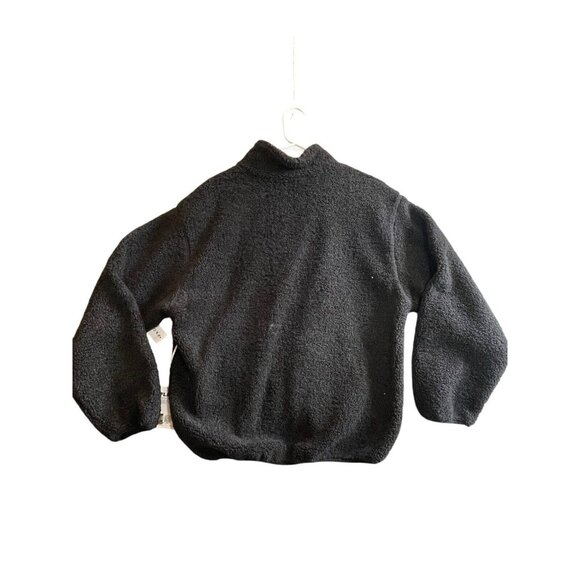 Pacsun Playboy Men’s Black Sherpa Fleece Full Zip Jacket Size XL - Picture 5 of 10